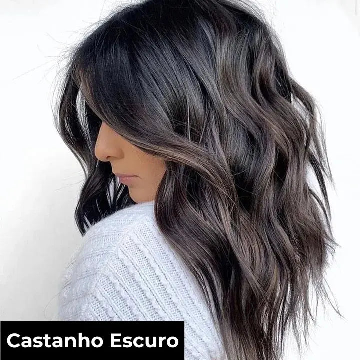 Topo de Cabelo Natural Feito a Mão | Aumente o Volume Do Seu Cabelo